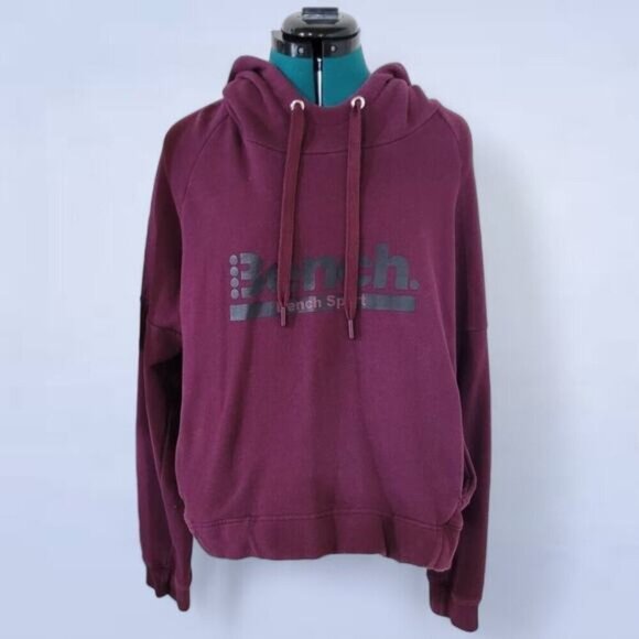 Bench Burgundy Hoody - Size Large - Picture 1 of 9